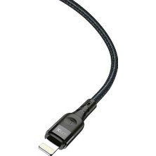 İXtech IX-UC013 Type C to Type C Girişli Data ve Hızlı Şarj Kablosu 2m Siyah