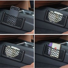 qosrix Telefon Tutucu Torpidoya Yapışan File Tüm Araçlar Ile Uyumlu Oto Araç Araba Otomobil