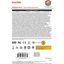 Sandisk 32 GB 3'lü Paket Ultra USB 3.0 Flash