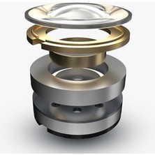 Kz 1dd Kulaklık 10MM Dinamik Sürücü Kulak Ayrılabilir 0.75MM Kablo Siyah Yok Mıc