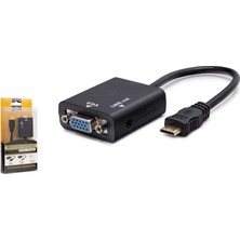 Hadron HDX7762(4577) Çevirici HDMI Mini To VGA Sesli