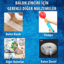 12 Inç Beyaz Gold ve Konfetili Karışık Balon 10 Adet