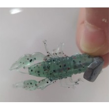 Aldos Levrek Avcısı Silikon Yem Mamun Yemli Takım Yeşil (2 Ad)