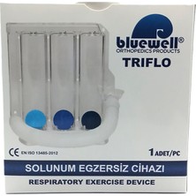 Bluewell Solunum Egzersiz Cihazı Triflo 3 Top