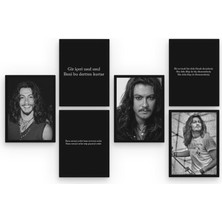 Hero Tasarım Barış Akarsu 6 Parça Mdf TABLOGMZ415