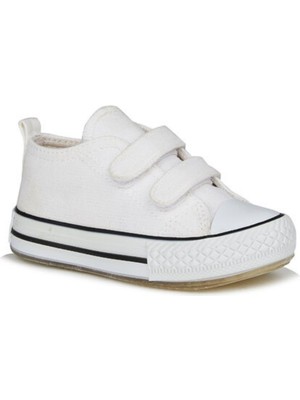 Pino Kız/erkek Çocuk Işıklı Beyaz Sneaker Bebe Patik Spor Ayakkabı 925.P20Y.150 / 925.B20Y.150