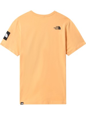 The North Face M Fine Alpine Tee 2 Erkek Günlük Tişört NF0A4M6N0UT1 Turuncu