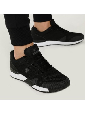 Lumberjack Vendor Xl Siyah Renk (46-47 Numara)Memory Foam Taban Yazlık Erkek Spor Ayakkabı