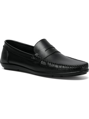 İnci Jose 2fx Siyah Erkek Loafer Ayakkabı
