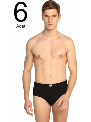 Katmirra Erkek Gri 6'lı Paket Pamuk Slip