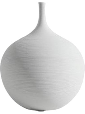 Dolity Minimalizm Çiçek Vazo Zen Bud Vazo Masaüstü Centerpiece Vazolar Dekor Beyaz A (Yurt Dışından)