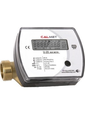 Calmet Ultrasonik 2022 Kalorimetre Soba & Isıtıcı Uyumlu Hassas Ölçüm Cihazı