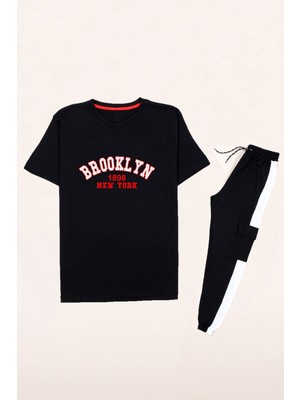 Trendypassion Brooklyn Baskılı  Eşofman Takımı