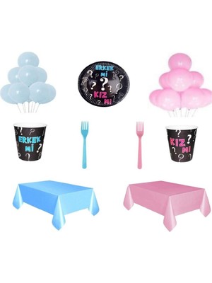 Bal10 Dünyası Cinsiyet Partisi Kız Mı Erkekmi Temalı Parti Seti