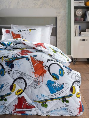 Doqu Home Awesome Comforter Tek Kişilik Uyku Seti