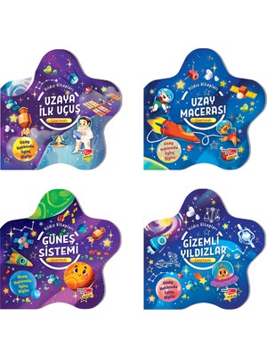 Çıkartmalı Yıldız Kitapları 4 Lü Set