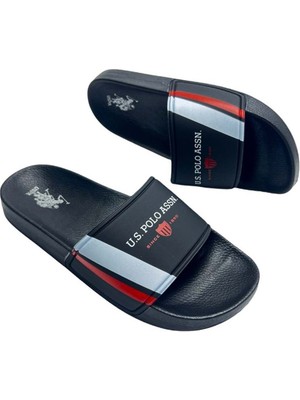 U.S. Polo Assn. 2YEAYZY32026 Willy 2fx Yazılı Terlik Siyah