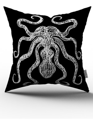 Cango Home Çift Tarafı Baskılı Özel Tasarım Yastık Kırlent Kılıfı 738-CT