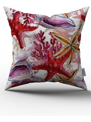 Cango Home Çift Tarafı Baskılı Özel Tasarım Yastık Kırlent Kılıfı 759-CT