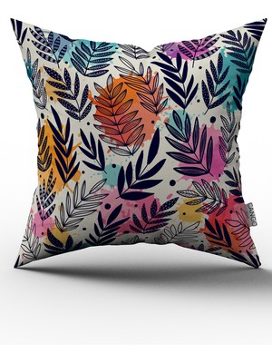 Cango Home Çift Tarafı Baskılı Kırlent Yastık Kılıfı CGH063-CT