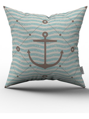 Cango Home Çift Tarafı Baskılı Kırlent Yastık Kılıfı CGH061-CT