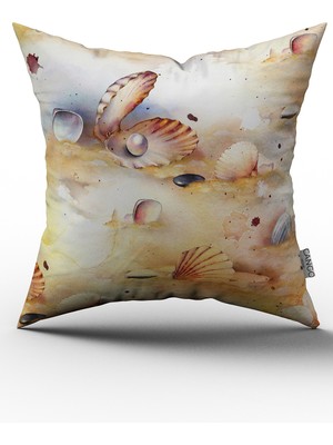 Cango Home Çift Tarafı Baskılı Kırlent Yastık Kılıfı CGH006-CT