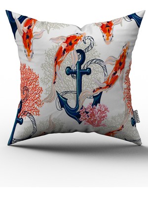 Cango Home Çift Tarafı Baskılı Kırlent Yastık Kılıfı CGH013-CT