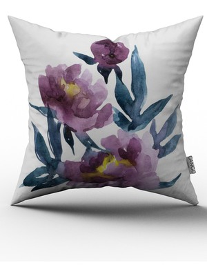 Cango Home Çift Tarafı Baskılı Kırlent Yastık Kılıfı CGH233-CT