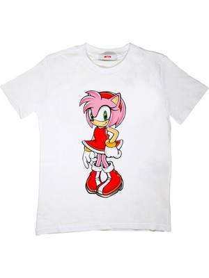 TakeTshirt Sonic  Amy Rose Çocuk Tişört