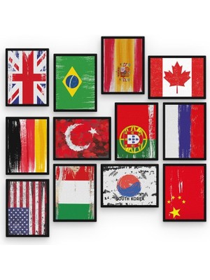 Hero Tasarım Country 12 Parça Mdf TABLOTGTB658