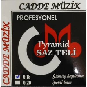 Cadde Pyramid Profesyonel Kısa Sap Bağlama Teli
