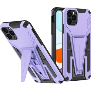 Süper V Zırh Pc + Tpu Kılıf iphone 11 Pro Siyah Için(Yurt Dışından)