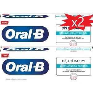 Yeni Oral-B Diş Eti Bakımı 65 Ml Diş Macunu 2 Adet