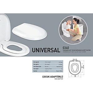 Klozet Kapağı Nkp Unıversal Çocuk Adaptörlü