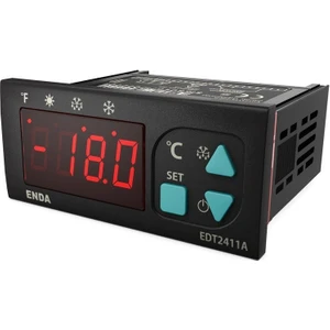 EDT2411A-230-20  Defrost Kontrol Cihazı 77X35MM Çıkış KONTAĞI/20A 230V Ac +%10 -%20 50/60Hz  Enda