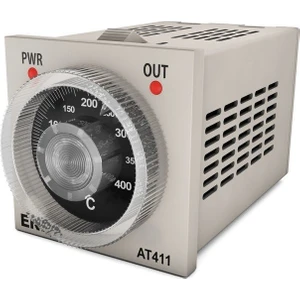 AT411-230-S08-RT-400  On-Off Veya Zaman Oransal Analog Sıcaklık Kontrol 48X48MM 230V Ac +%10 -%20  Enda