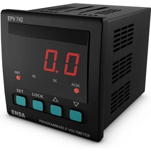 EPV742-LV  Dijital Voltmetre 72X72MM 10-30V Dc / 8-24V Ac  Enda