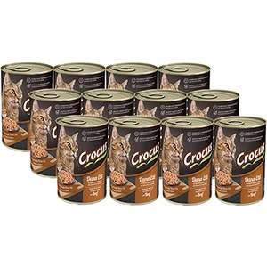Dana Etli Yetişkin Kedi Yaş Mama 400 gr 12'li Ekonomik Koli
