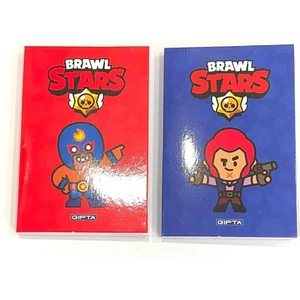 Brawl Star A7 Ikili Bloknot- 2 Adet