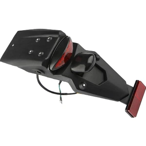 Motosiklet Arka Fender Çamurluk Yamaha Aksesuarları Için LED Fren Kuyruk Işık