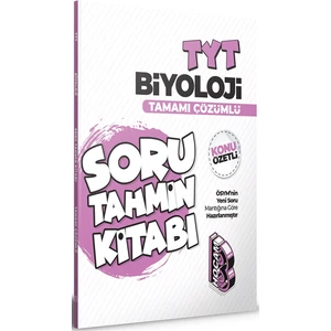 Benim Hocam Yayınları TYT Biyoloji Konu Özetli ve Tamamı Çözümlü Soru Tahmin Kitabı