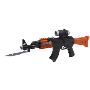 Oyuncak Tüfek Oyuncak Keleş AK47 Işıklı Sesli 50 cm