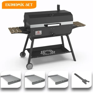 Maxi Barbekü Mangal - Ekonomik Set