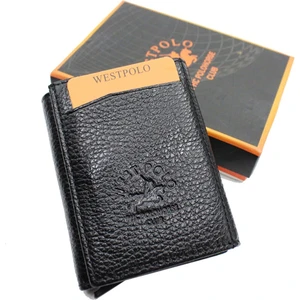 West Polo Westpolo 5550-22 Hakiki Deri Mekanizmalı Kartlık Cüzdan