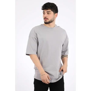 Stil Kombin Stil Kombin Düz Basic Oversize Tişört Bld