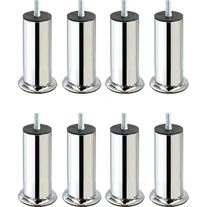 Dünya Sünger Baza Koltuk Kanepe Ayağı Civatalı 12 Cm (8 Adet) Ince Diş 8 Mm Metrik 8