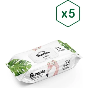 La Bella Islak Mendil 72 Yaprak 5'li Paket