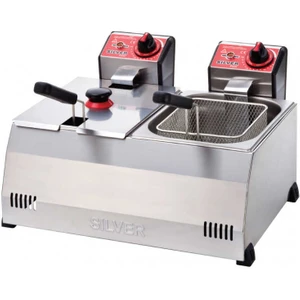 Elektrikli 5+5 Litre Fritöz