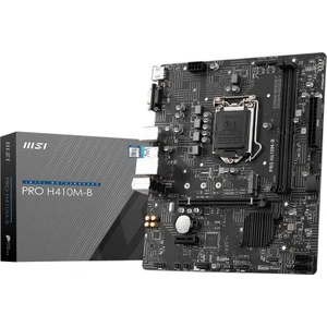 PRO H410M-B SOKET 1200 DDR4 2933 M.2 VGA  HDMI USB 3.2 MATX