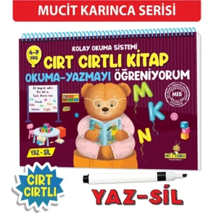 Yükselen Zeka Cırt Cırtlı Kitap Okuma-Yazmayı Öğreniyorum – Kolay Okuma Sistemi 4-7 Yaş
